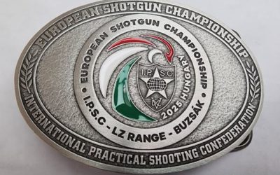 2025 European Shotgun Championship Belt Buckle – Details and Order Form